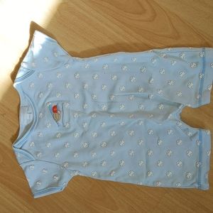Magnolia Baby baseball onesie